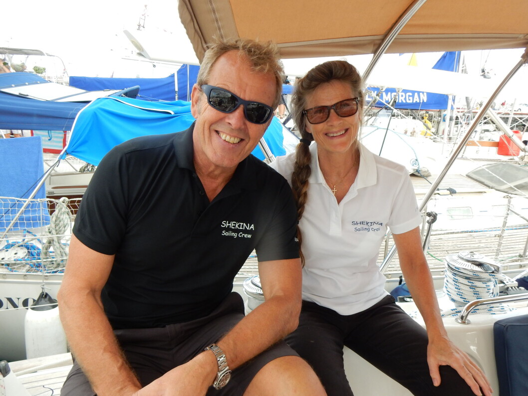 ARC: Geir Magne og Tonje Lise Årvik er på sin andre tur over Atlanteren med samme båt. ARC: Geir Magne og Tonje Lise Årvik er på sin andre tur over Atlanteren med samme båt.