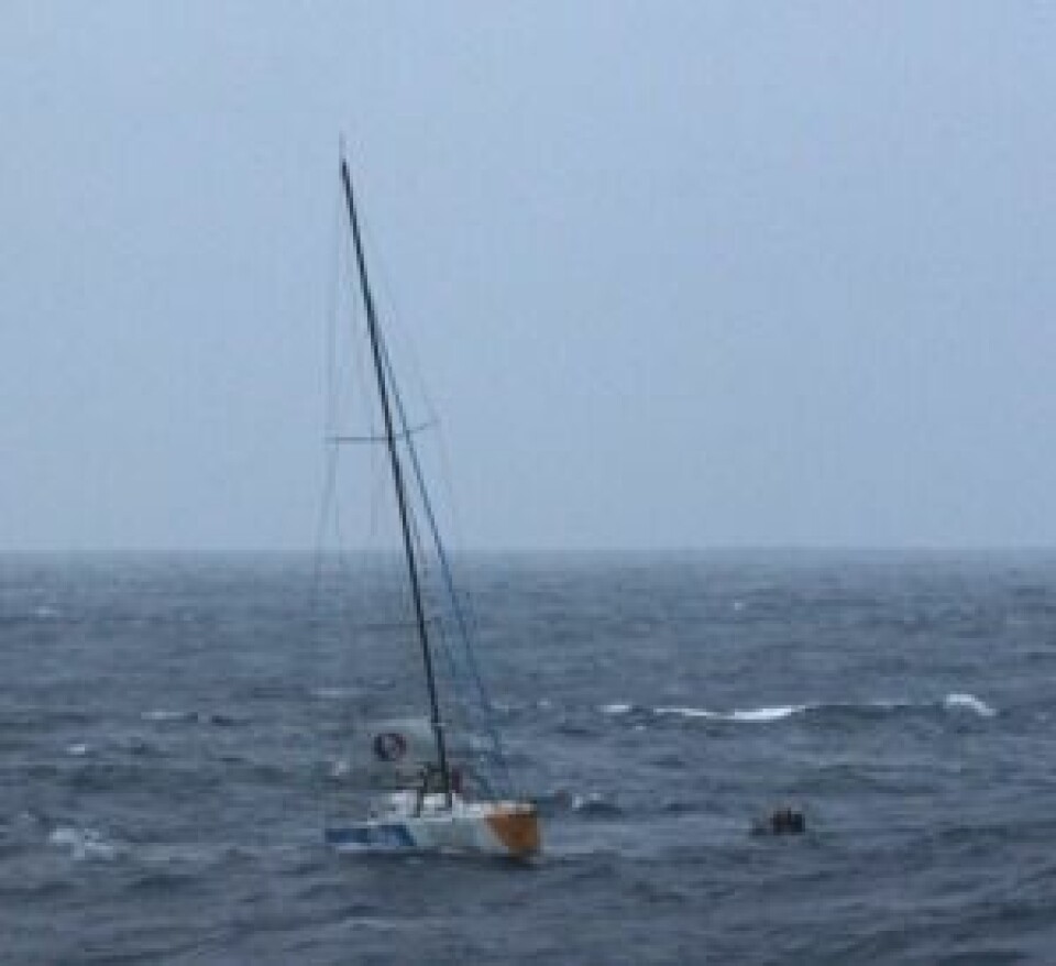 REDDET: Kito de Pavant ble reddet ut av en synkende båt denne uken.