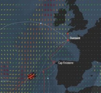 TRYKK. Med en fart på 34 knop er ikke 770 nm langt. TRYKK. Med en fart på 34 knop er ikke 770 nm langt.