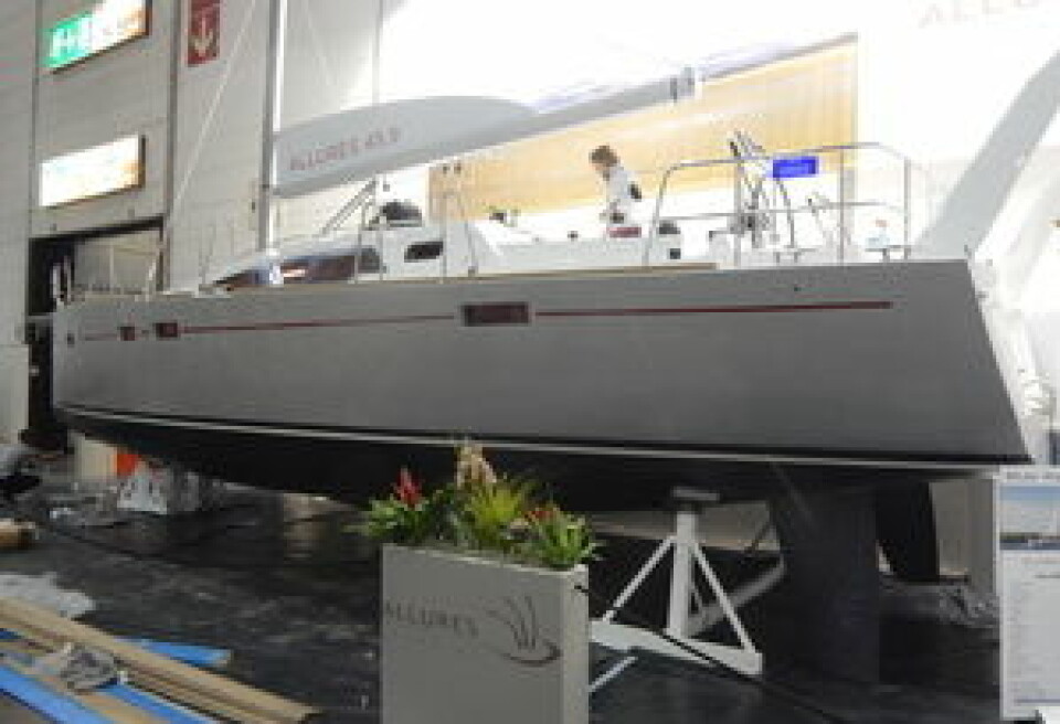 PREMIERE: Allures 45.9 er en av flere båter med verdenspremiere på messen i Dusseldorf.