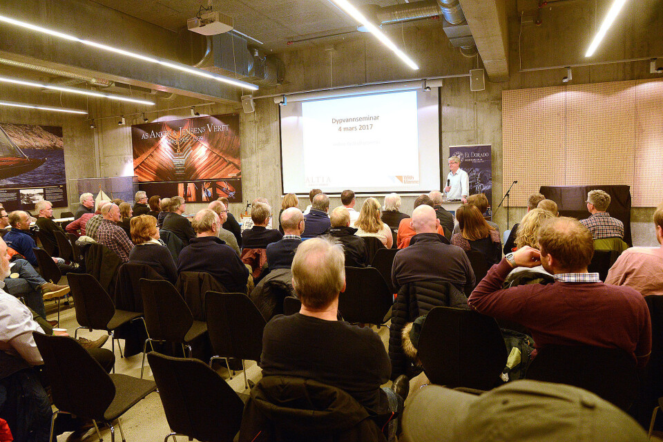 SEMINAR: Asker Seilforening holdt sitt andre seminar for langturseilete i begynnelsen av mars.