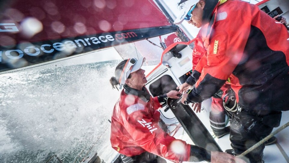 Dongfeng Race Team goes sailing in their re-fitted Volvo Ocean 65 as they begin training for the 2017-18 edition.