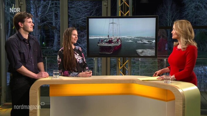 TV: Charlotte Klund og Paul Lübbe har også holdt foredrag i Tyskland hvor de også har vært på TV. TV: Charlotte Klund og Paul Lübbe har også holdt foredrag i Tyskland hvor de også har vært på TV.