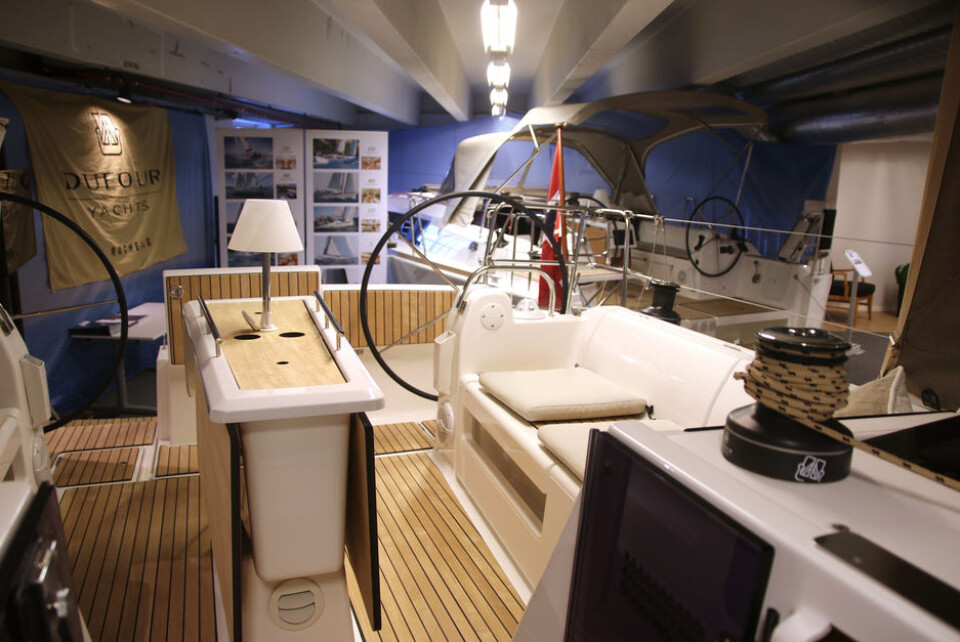 DUFOUR: W-Yacht stiller ut både en 38-foter og en 41-foter sammen med seilbåtene fra Beneteau.