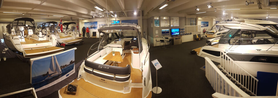 Nordens største båtsenter