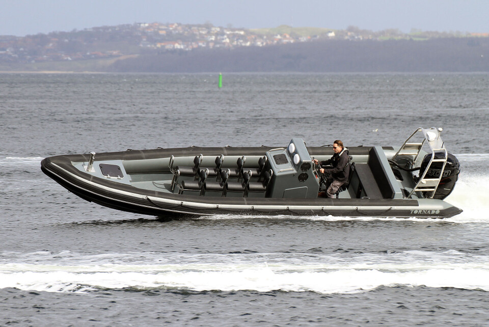 RIB: Tornado bygger båter til det profesjonelle markedet fra 14-40 fot.