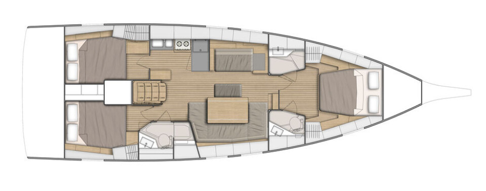 Beneteau Oceanis 46.1: Oceanis opp en liga