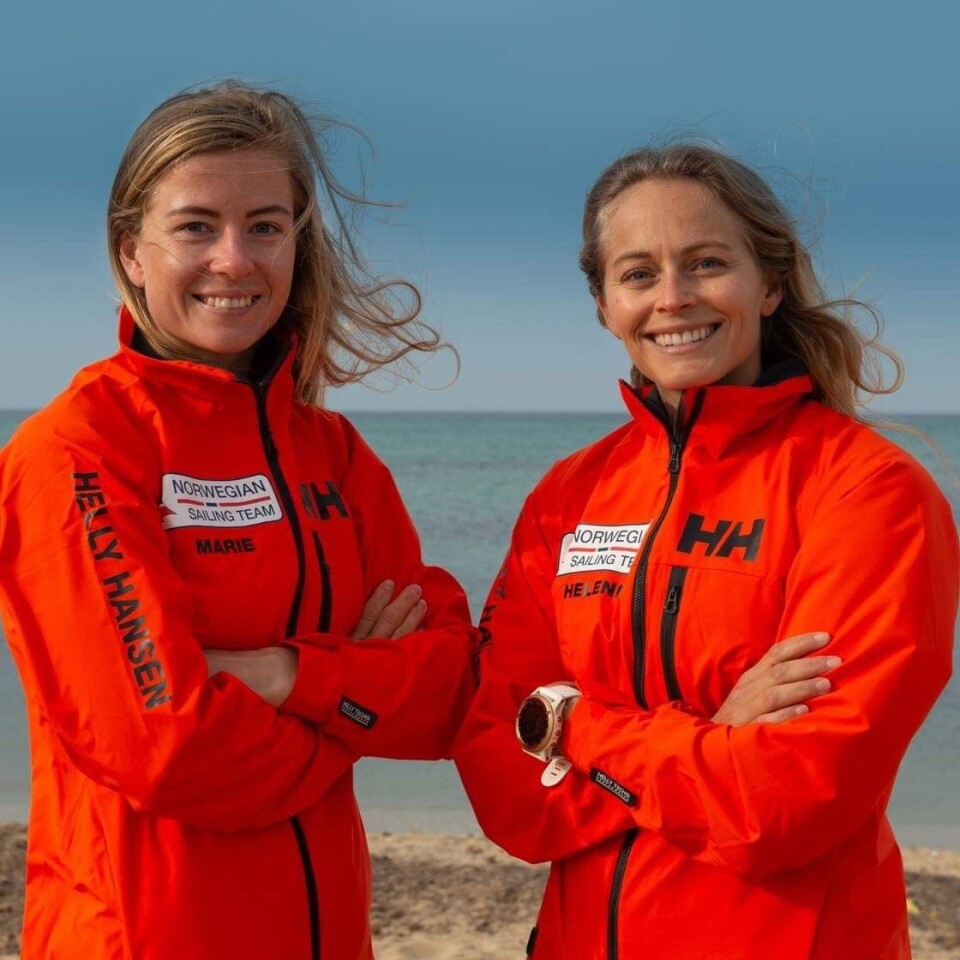 Helly Hansen-ambassadørene Helene Næss og Marie Rønningen.