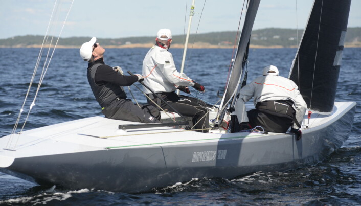 HANKØ: Kristian Nergaard deltok under Hankø Race Week 2019. HANKØ: Kristian Nergaard deltok under Hankø Race Week 2019.