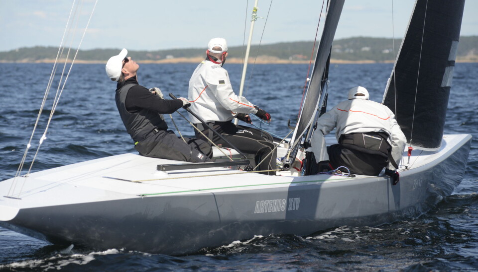 HANKØ: Kristian Nergaard deltok under Hankø Race Week 2019.