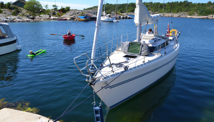 BÅTGLEDE: Sommer, båt og bading. Idyllen sprekker om vannet ikke er rent. BÅTGLEDE: Sommer, båt og bading. Idyllen sprekker om vannet ikke er rent.