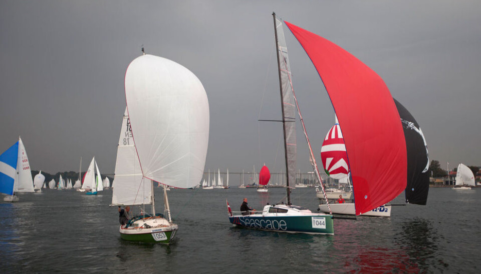 TETT: Silverrudder ble solgt ut på 24 timer. Tyske bladet Yacht har vært med på å gjøre regattaen svært populær i Tyskland.