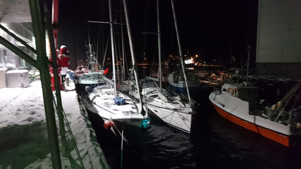 FORTØYNING: Når man fortøyer under slike forhold, er knuter lite egnet. FORTØYNING: Når man fortøyer under slike forhold, er knuter lite egnet.