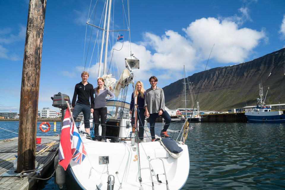 MANNSKAP: Noen skifter i mannskapet ble det, men disse fire utgjorde «kjernen». Fra høyre: Rory Harrison, Maja Østbye, Emmi Ikonen og Espen Kringlen. MANNSKAP: Noen skifter i mannskapet ble det, men disse fire utgjorde «kjernen». Fra høyre: Rory Harrison, Maja Østbye, Emmi Ikonen og Espen Kringlen.