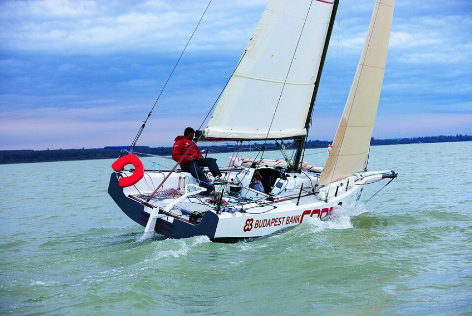 LETT: Båten som mistet kjølen er en Code 8, bygget for innsjøer.