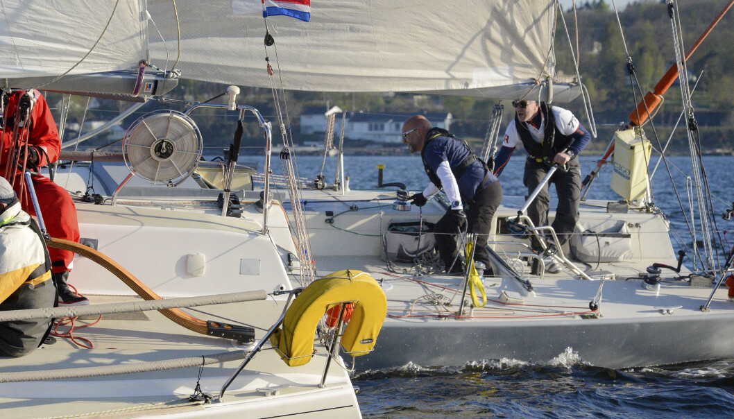 Hollænderseilasen: Hard fight i doublehanded Hollænderseilasen: Hard fight i doublehanded