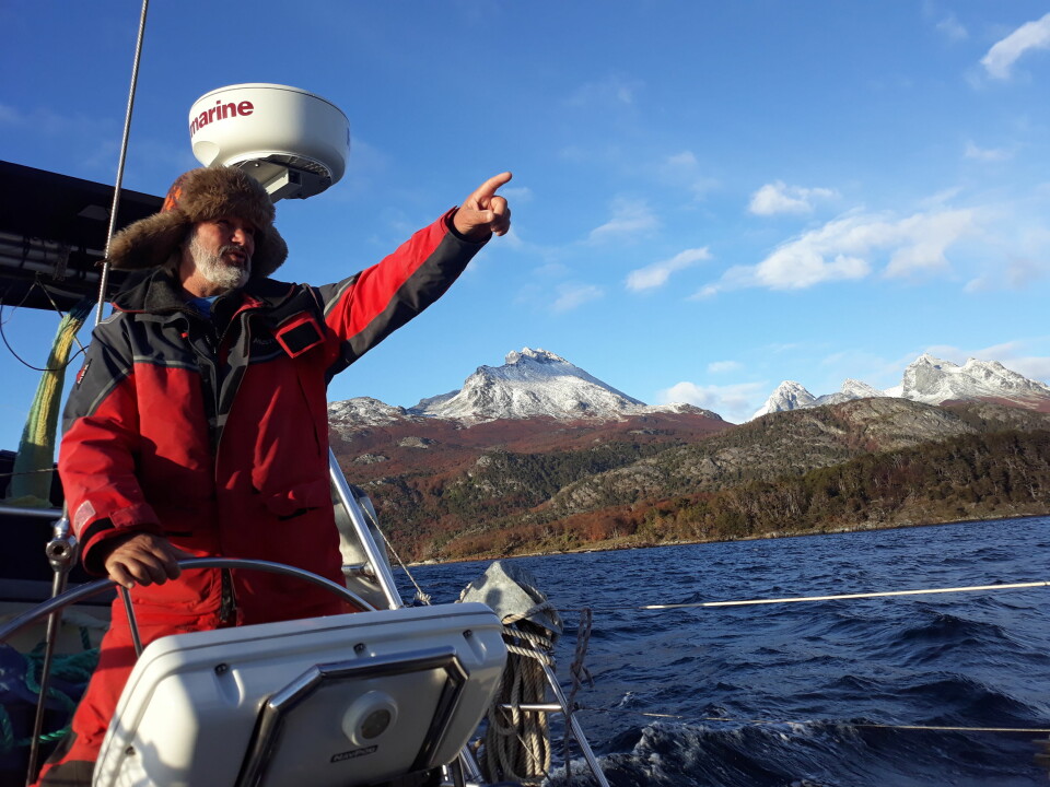 CHILE: Marianne Vasaasen og Kolbjørn Østhaug har seilt i Patagonia.