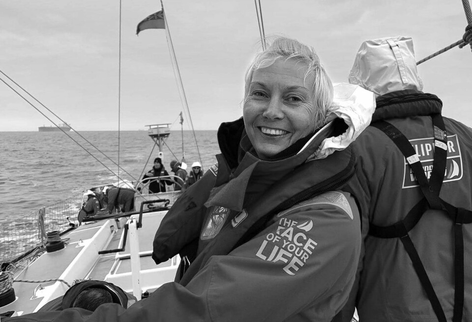 SØRISHAVET: Anne Elisabeth Serigstad mønstrer på Clipper Race i Cape Town, og skal seile de tøffeste etappene.