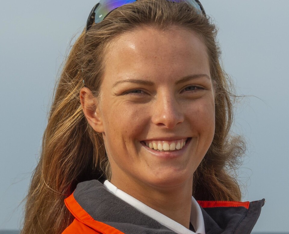 MESTER: Line Flem Høst gikk til topps i damenes Laser Radial-NM.