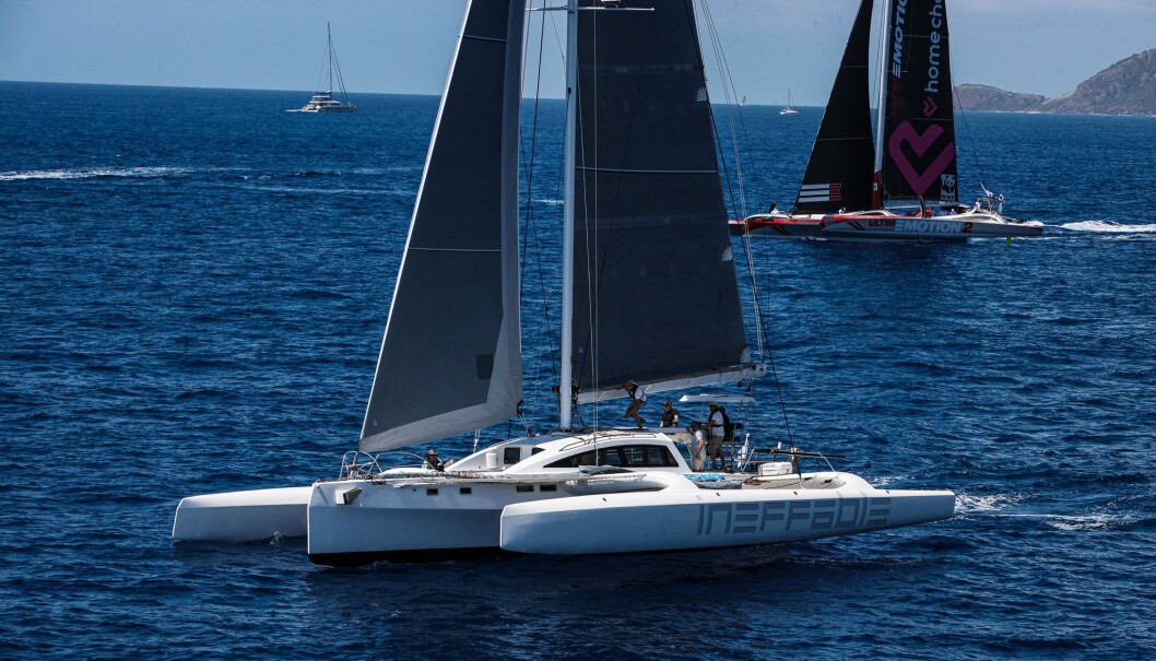 Start: «Ineffable» fikk en god start på RORC Caribbean 600 Start: «Ineffable» fikk en god start på RORC Caribbean 600