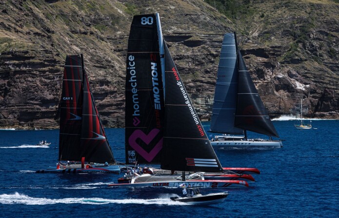 KONKURRENTER: «Allegra» foran «Shockwave» og «Ultim'Emotion 2». KONKURRENTER: «Allegra» foran «Shockwave» og «Ultim'Emotion 2».