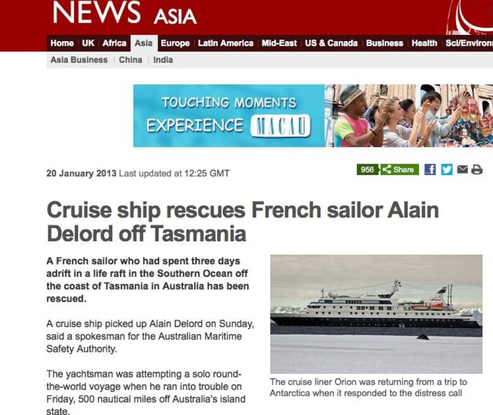 Faksimile BBC News.