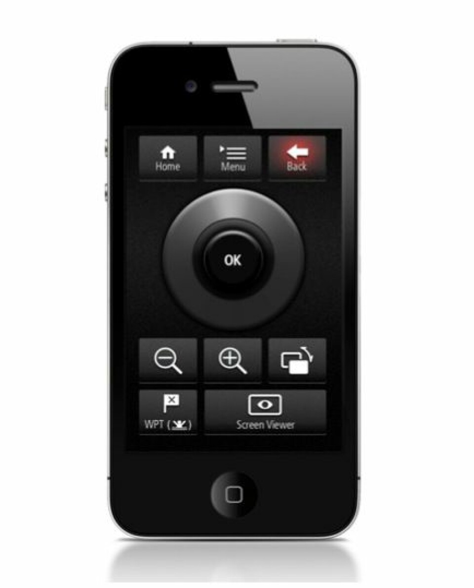 Nå kan du styre plotteren med iPhone