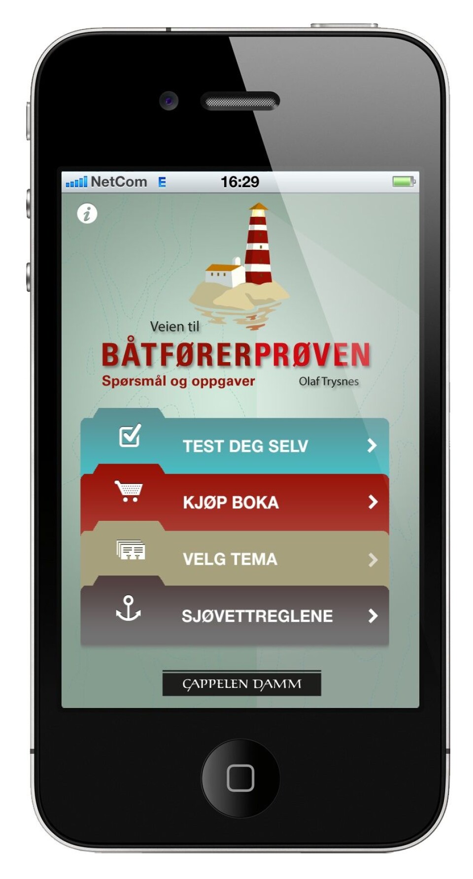 Lansering av ny båtførerprøve-applikasjon
