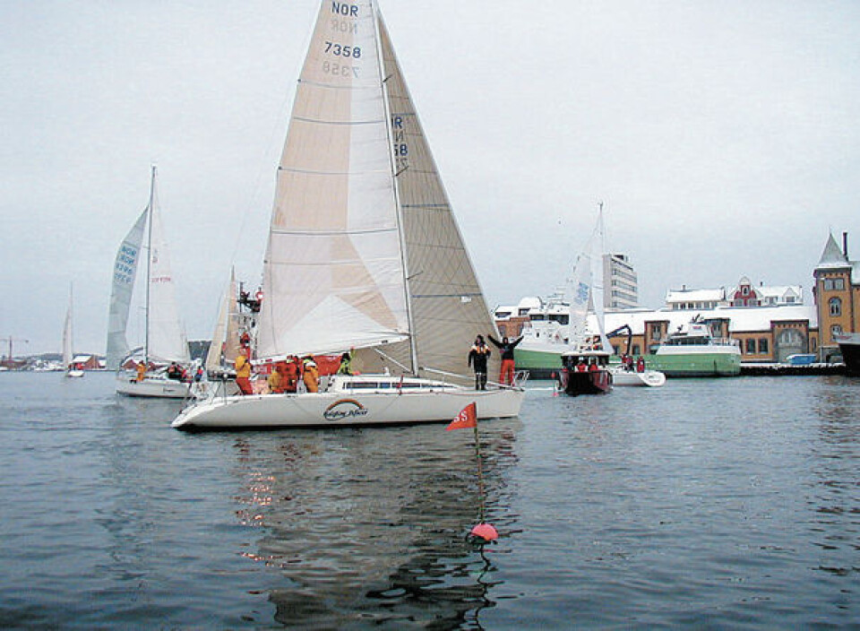 Nyttårsseilasen i Stavanger Nyttårsseilasen i Stavanger