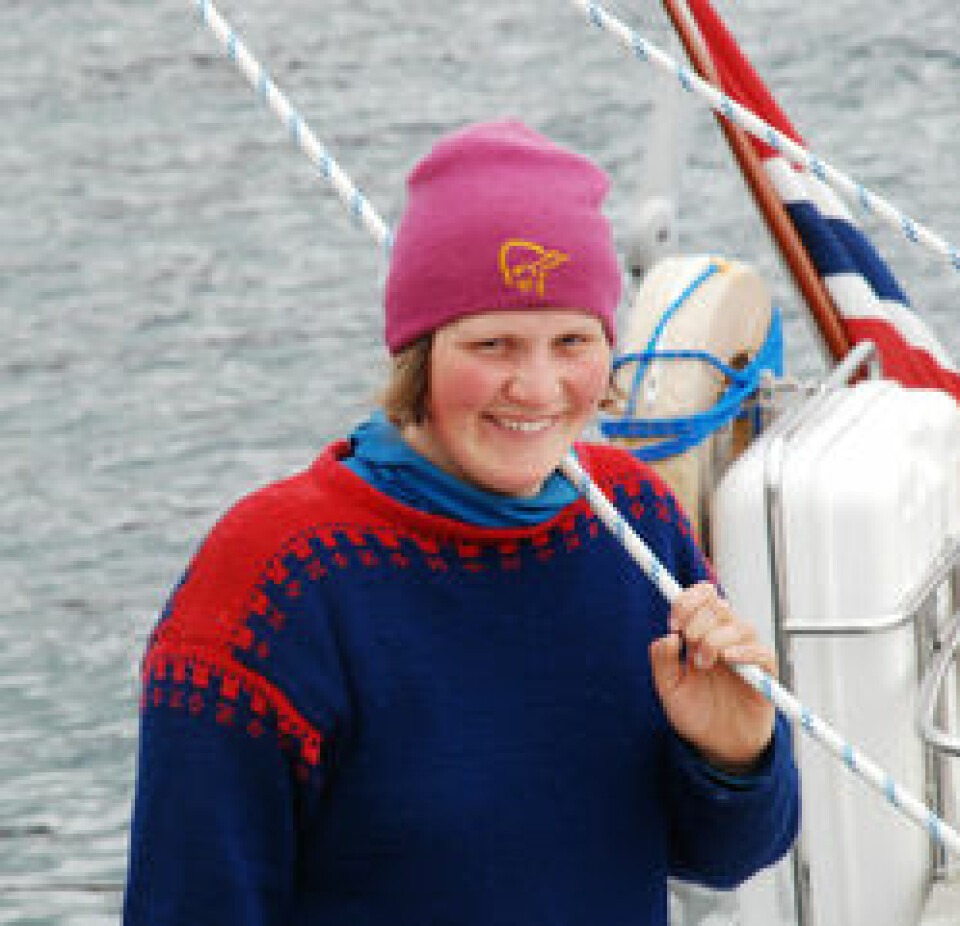 HØVEDSMANN: Gunvor Storaas er høvedsmann på fembøringen til Fosen Folkehøyskole. På Shetland var hun skipper om bord i Najad 39-en «Nelli», og høsten 2015 har hun seilt om bord i ...