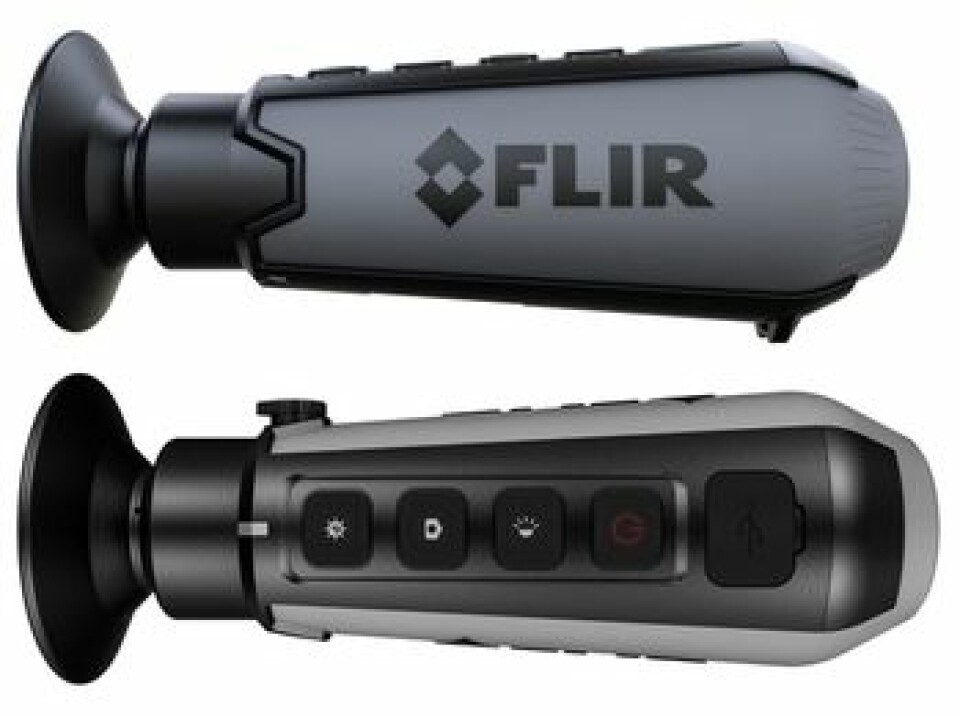 FLIR Ocean Scout TK thermal camera.