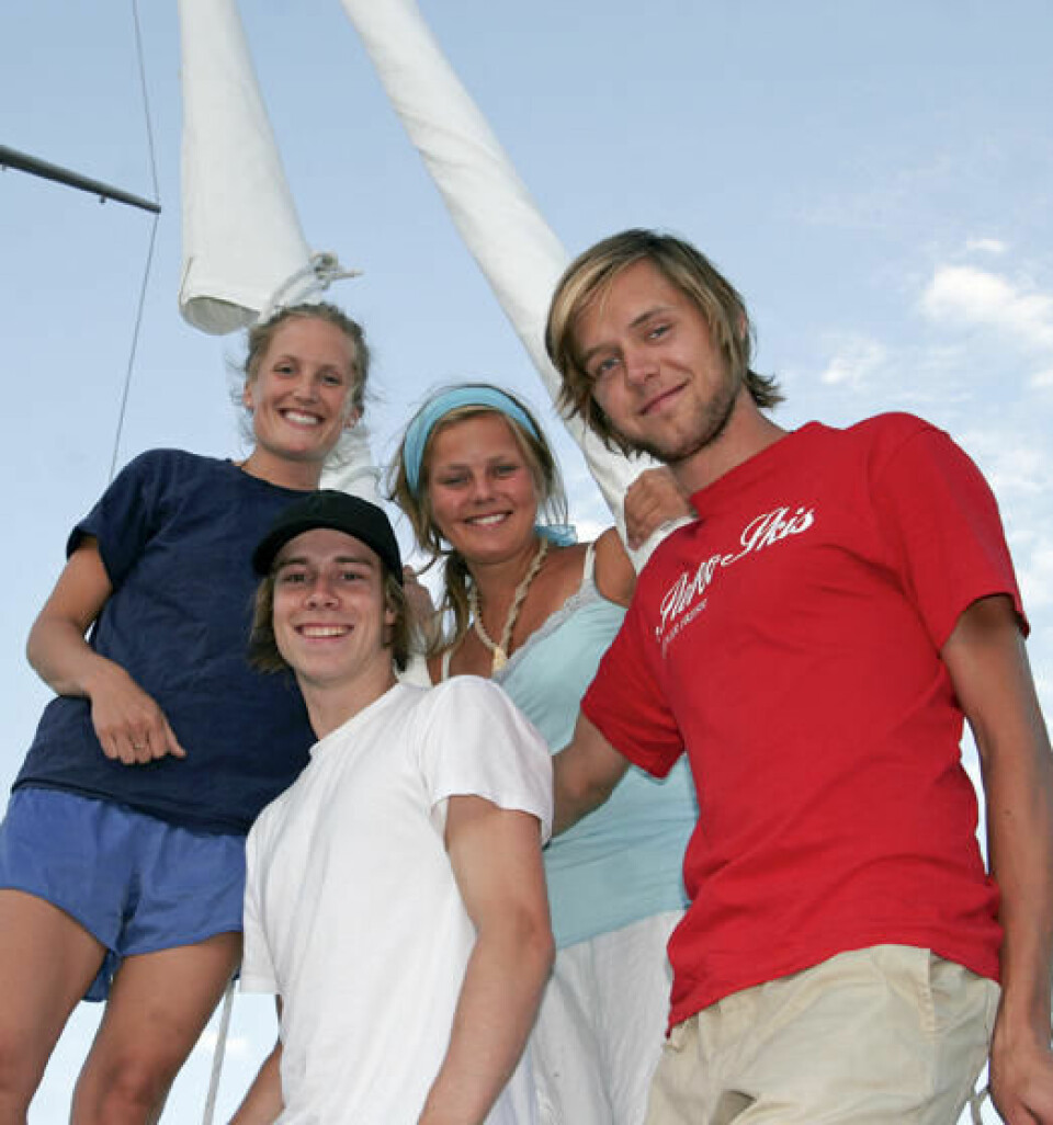 EVENTYR: De fire ungdommene Ingeborg Vreim,  Eivind Breiby, Ina Elise Dale Narum og Joachim Amland fikk drømmen om å dra på langtur oppfylt gjennom «RX 2»