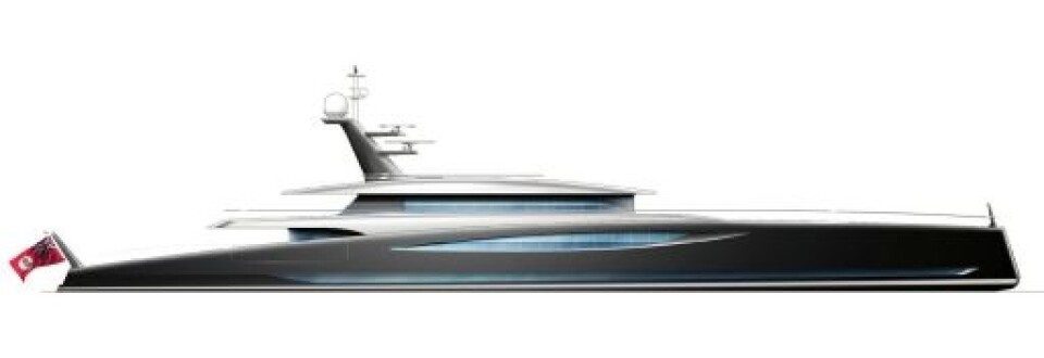 Seil- og motoryacht i samme skrog