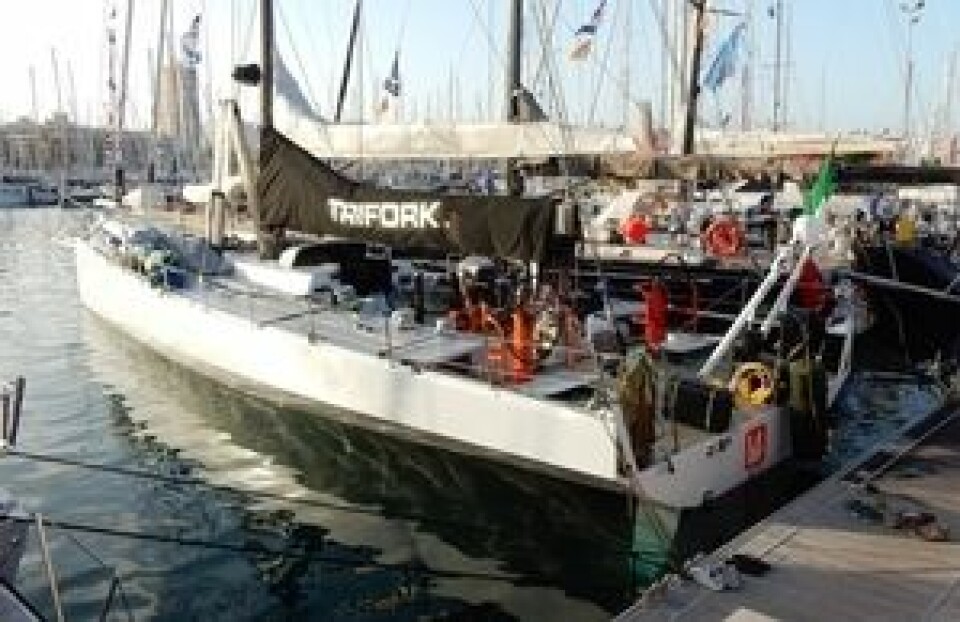VO70: «Trifork» er tidligere «Ericsson4« som vant Volvo Ocean Race.