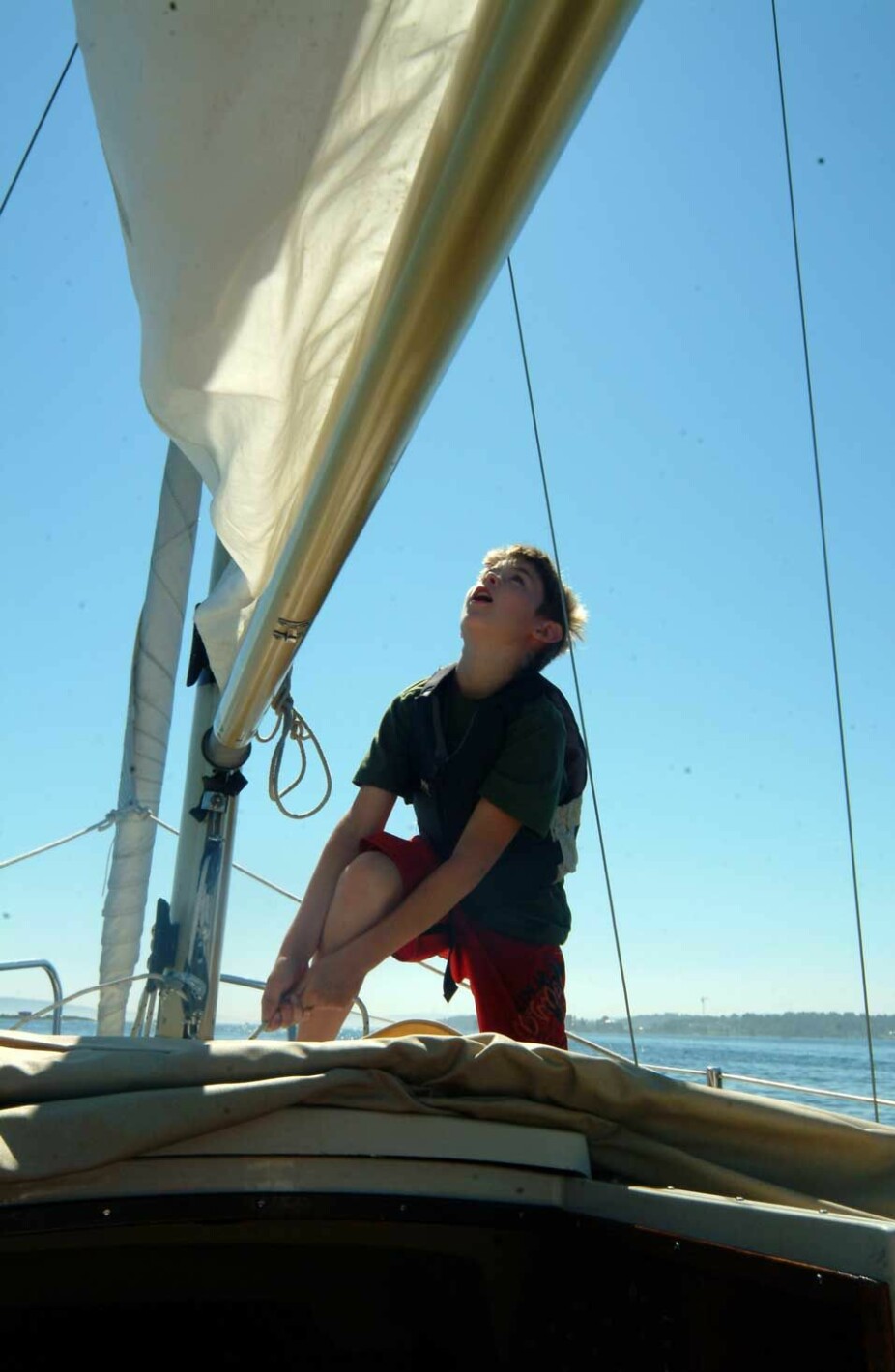 JUNIOR: Båten er enkel å seile, og er ypperlig for unge som vil lære å seile.