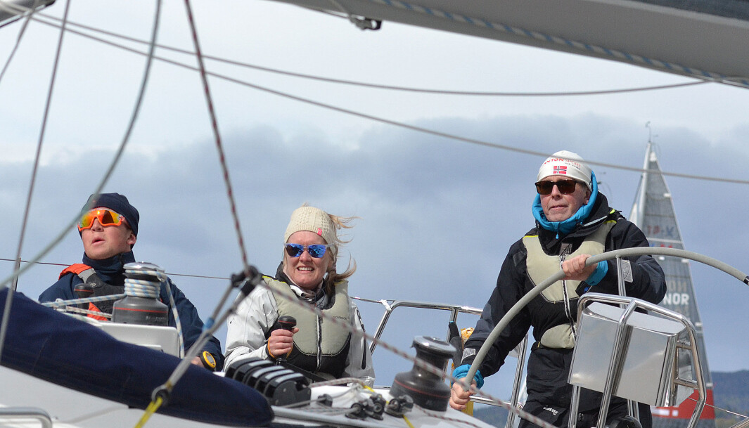 FAMILIE: Sivert, Silje og Christen With storkoste seg under Oslofjorden Rundt. FAMILIE: Sivert, Silje og Christen With storkoste seg under Oslofjorden Rundt.