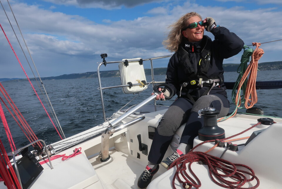 REGATTASEILER: Eira Nautsvik vil hjelpe deg til å seile regatta.