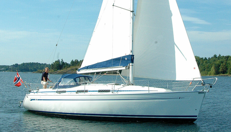450 000: Bavaria 34 var en svært populær modell, en båt du nå kan få billig.