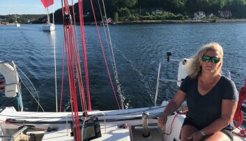 PÅ VEI TIL START: Ikke noe å si på været når Eira Naustvik er på vei ut til start. PÅ VEI TIL START: Ikke noe å si på været når Eira Naustvik er på vei ut til start.