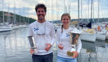 Solid sølvfangst fra TwoStar 2020. Morten Christensen og Anette Melsom Myhre