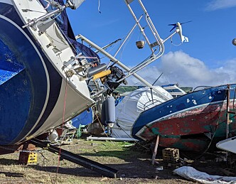 Norsk langturbåt knust av Tornado på New Zealand