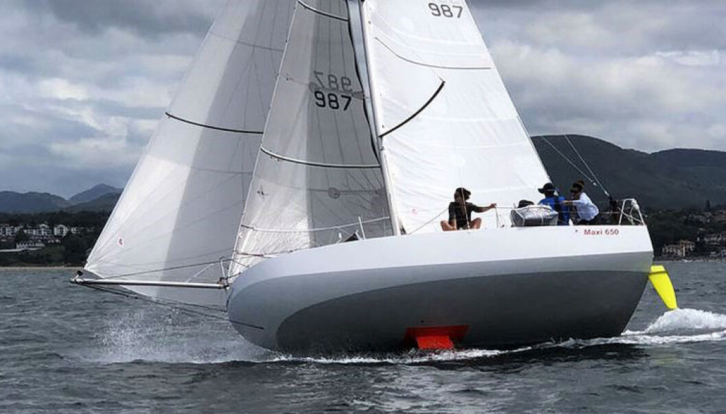 SCOW: Mojito 650 arver skroget fra Maxi 650 utviklet for serie-klassen i Mini Transat. SCOW: Mojito 650 arver skroget fra Maxi 650 utviklet for serie-klassen i Mini Transat.