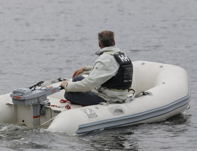 JOLLE: Små joller brukes gjerne kun til korte turer. Elmotor gir mange fordeler. Jørn Finsrud JOLLE: Små joller brukes gjerne kun til korte turer. Elmotor gir mange fordeler. Jørn Finsrud