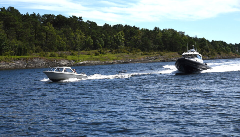 TRAVELT: Mange har det travelt på sjøen om dagen, som her i Langesund. TRAVELT: Mange har det travelt på sjøen om dagen, som her i Langesund.
