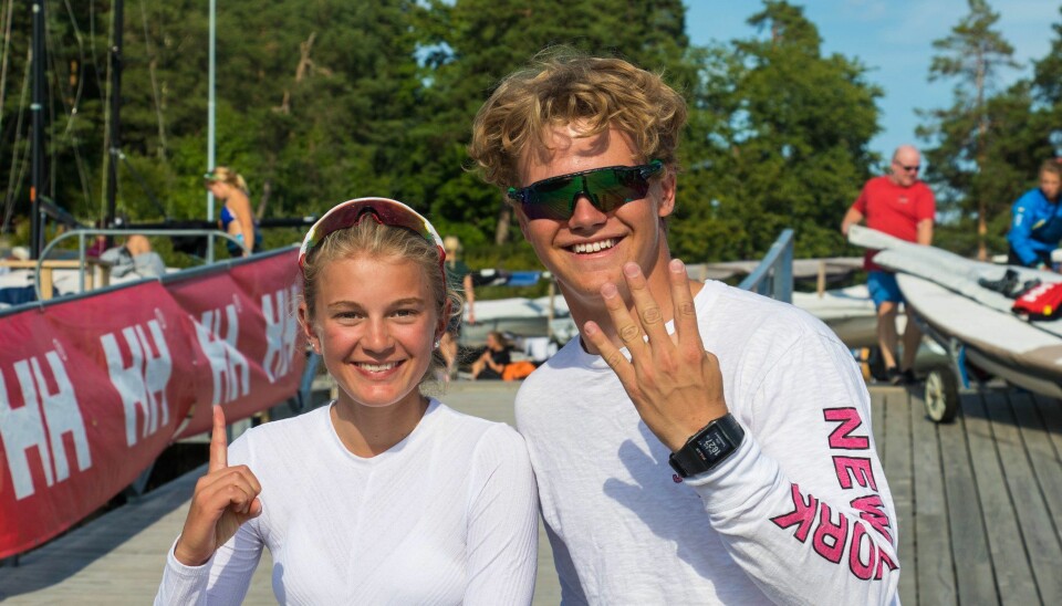 1–4: Mia Beckmann Klæboe vant sitt første NM-gull i Laser 4.7. Uffe Tomasgaard tok sitt fjerde gull på rad i Laser Radial.