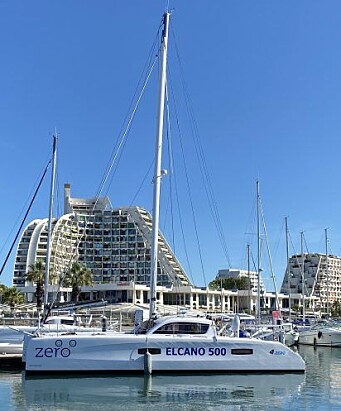 SJØSATT: Cornell har valgt en Outremer 45, utstyrt med elektrisk motor fra Oceanvolt. SJØSATT: Cornell har valgt en Outremer 45, utstyrt med elektrisk motor fra Oceanvolt.