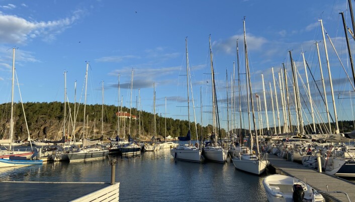 HANKØ: Det blir tett med båter ved Hankø Yacht Club i August. Her fra TwoStar.