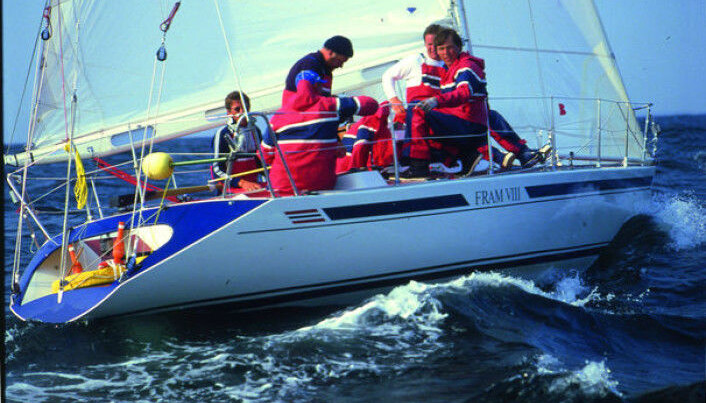 1983: «Fram VIII» ble kostruert av Eivind Amble, men bygget i Finland. 1983: «Fram VIII» ble kostruert av Eivind Amble, men bygget i Finland.