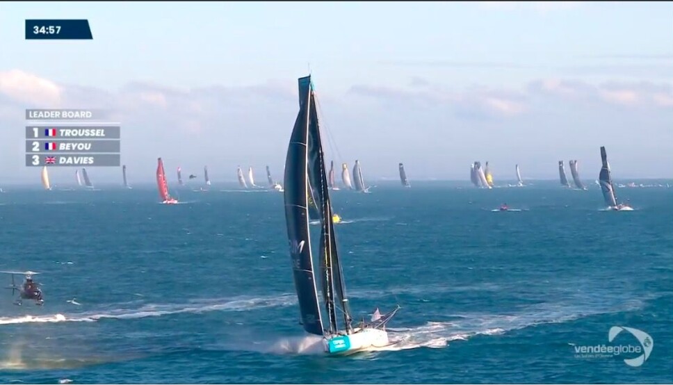 Nicolas Troussel best ut fra start