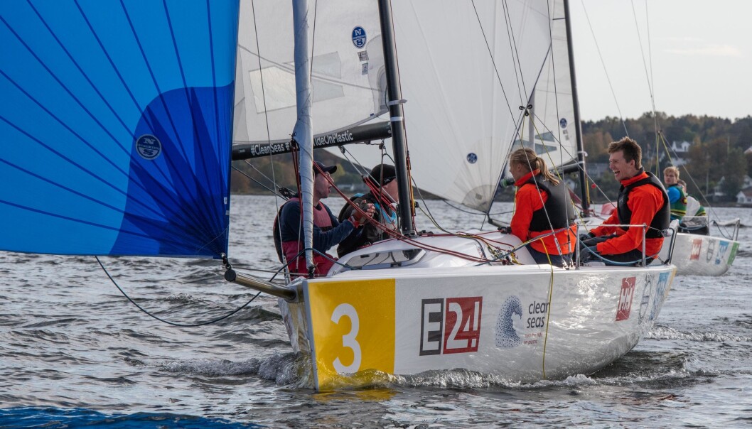 Målgang i finaleseilasen 2019 og sieren er en realitet for Nacra-laget. Målgang i finaleseilasen 2019 og sieren er en realitet for Nacra-laget.